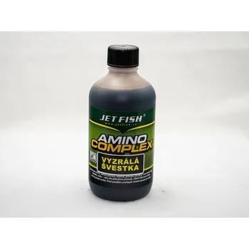 Boilies JetFish JET FISH Amino complex 250ml : VYZRÁLÁ ŠVESTKA