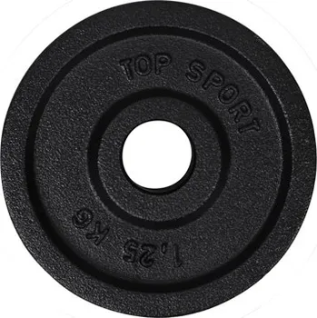 Top Sport Litinový kotouč Castyr 1,25 kg 30 mm