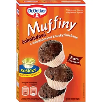 Dr. Oetker Muffiny čokoládové s čokoládovými kousky 300 g
