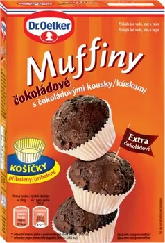 Dr. Oetker Muffiny čokoládové s čokoládovými kousky 300 g