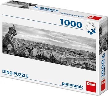 Puzzle Dino Chrlič v Paříži 1000 dílků