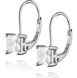 Stříbrné náušnice se zirkonem 5mm