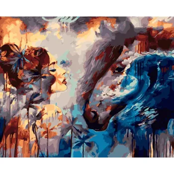 Gaira Dívka a kůň M992449