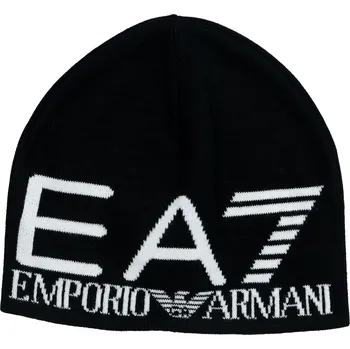 Čepice Emporio Armani EA7 Train Visibility Beanie černá M