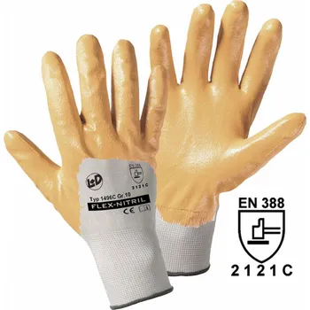 Pracovní oblečení Leipold Doehle Flex-Nitril 1496C-11 polyester pracovní rukavice Velikost rukavic: 11, XXL EN 388 CAT II 1 pár