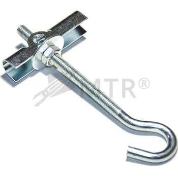 Hmoždinka Kotva kovová sklopná s hákem MTR Varianta: Kotva kovová sklopná s hákem M6x130mm Zn