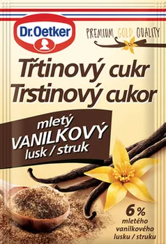 Dr. Oetker Třtinový cukr mletý vanilkový lusk 8 g