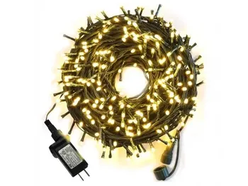 Vánoční osvětlení Solight 1V110-WW světelný řetěz 50 LED teplá bílá