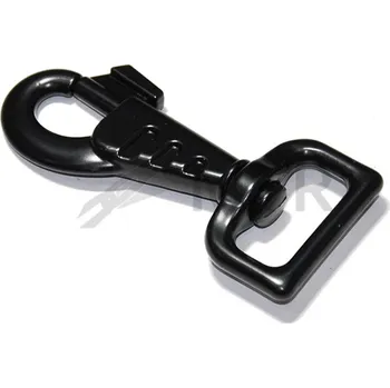 Tesařské kování MTR Karabina s prolisem D černý lak