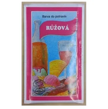 Potravinářské barvivo Aroco Prášková barva 5 g růžová