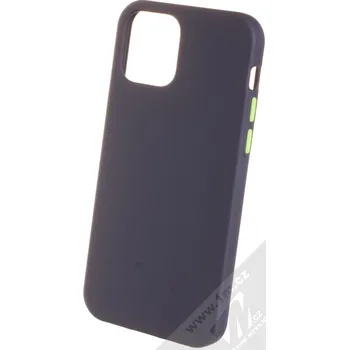 Pouzdro na mobilní telefon 1Mcz Solid TPU ochranný kryt pro Apple iPhone 12, iPhone 12 Pro tmavě modrá (navy blue)