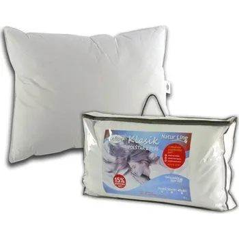 Polštář polštář péřový Klasik 40x60 prací LeRoy