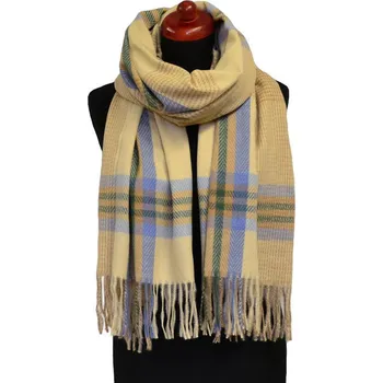 Šála Maxi šála - béžovo-hnědá