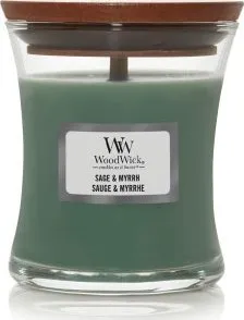 Svíčka WoodWick Sage & Myrrh