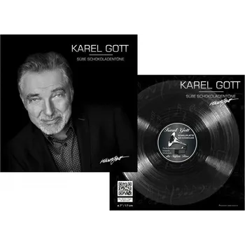 Čokoláda LP Gott 80g - černobílá hlava