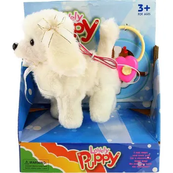 plyšák Lamps Pejsek na kabel 17 cm