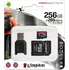 Paměťová karta Kingston Micro SDXC Canvas React Plus 256GB 280MB/s UHS-II U3 + adaptér (MLPMR2/256GB)