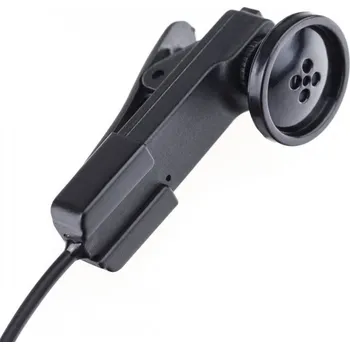 Minikamera v knoflíku Secutek MT-N4131 pro živé streamování Konektor micro USB Micro USB konektor