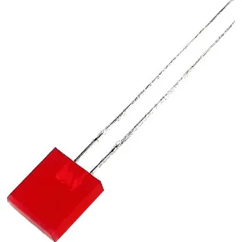 Elektronická součástka LED 7x2,3mm červená L-153IDT
