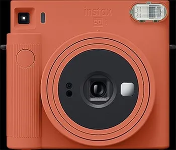 analogový fotoaparát Fujifilm Instax Square SQ1 + fotopapír 10 ks oranžová