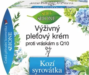 Pleťový krém Bione Cosmetics Kozí syrovátka pleťový krém proti vráskám s koenzymem Q10 51 ml