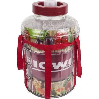 Demižon Browin Skleněný demižon s popruhy