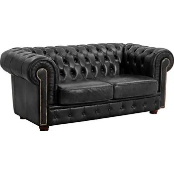 Pohovka Askont Pohovka Chesterfield Windsor 2M black