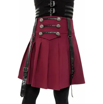 Dámská sukně sukně dámská KILLSTAR - Dark Academy - BLOOD - XS