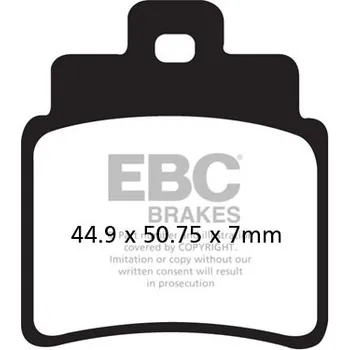 Brzdová destička Brzdové destičky EBC SFA355/4HH