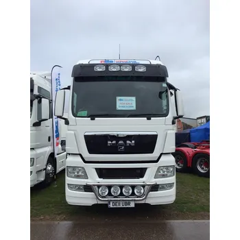 Plexi ofuk oken Sluneční clona MAN TGX XXL, TG-A XXL FOR 4*320FF UPD. Art.Nr. AE5110L4U (Akrylová část s montážní sestavou pro uchycení reflektorů na stávající montážní sadě!)