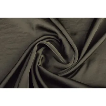 Umělé hedvábí v khaki barvě 0296/213