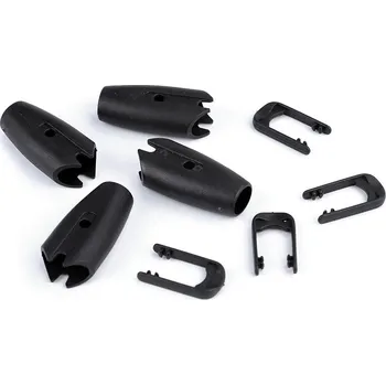 Plastový průvlek na vodítko Ø10 mm, barva černá