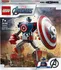 Stavebnice LEGO LEGO Super Heroes 76168 Captain America v obrněném robotu