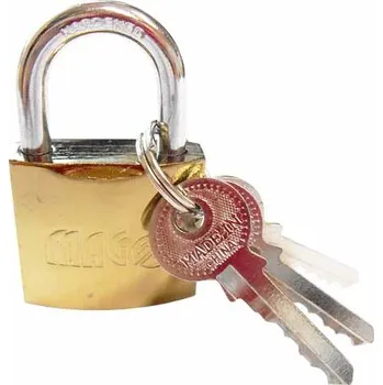 Visací zámek Magg 110136 visací zámek 38mm zlatý