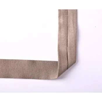 Viskózový lemovací proužek v khaki barvě DOKI027