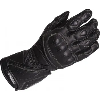 Moto rukavice Pánské textilní motocyklové rukavice Lookwell Striker Barva: Černá, Velikost: S