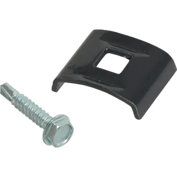 Příslušenství pro plot Příchytka LUK plotového panelu 2D, 3D, antracit