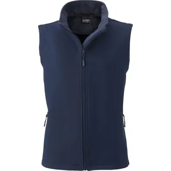 pracovní vesta JAMES & NICHOLSON Vesta BOSCO SOFT LADY, různé barvy Velikost XXL navy/navy