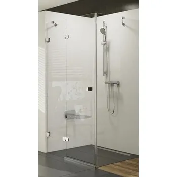 Sprchový kout Brilliant RAVAK BSDPS 100x80 cm L chrom+transparent bez kování 0ULA4A00Z1