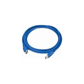 Datový kabel Kabel USB A-A 3m USB 3.0 prodlužovací, modrý