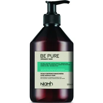 Vlasová regenerace Niamh Be Pure Scalp Defence Mask 500ml - Maska na citlivou pokožku hlavy