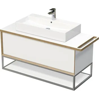 Umyvadlo Koupelnová skříňka s umyvadlem na desku Intedoor MULTI 128 cm OXO MULTI OALU 120 1Z KDP