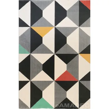 Koberec Jutex Kusový koberec Novara 18241 073, černošedý - 80x150cm