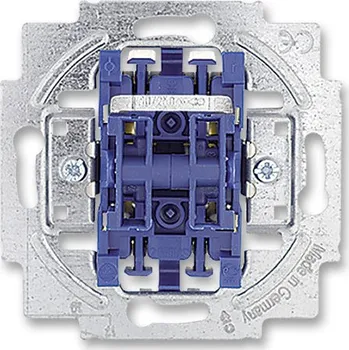 vypínač Přístroj spínače žaluziového kolébkového (1+1 s blokováním) 1012-0-1309 ABB 2CKA001012A1309 Solo