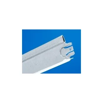 Stavební profil Ecophon Connect T24 vedlejší profil 600mm Grey 01 metalic