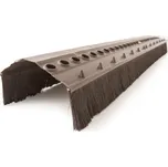 Gutta Hřebenový pás s kartáčem AIR-TEC 75mm 100 x 21 cm - hnědá