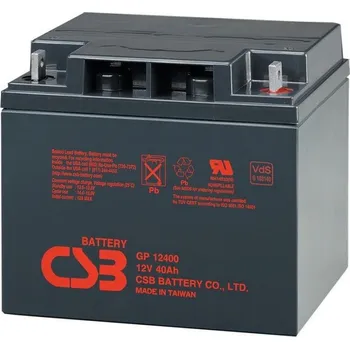 Záložní baterie akumulátor CSB GP12400I - 12V / 40Ah (Záloží akumulátory)