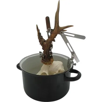 Outdoorové zavazadlo Dřevo Novák Držák na vyvařování lebek