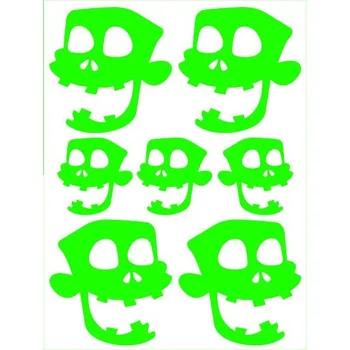 Galanterie Engross Nažehlovací neonový obrázek - Zombící zelení