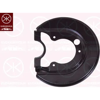 Brzdový kotouč Ochranný plech proti rozstřikování, brzdový kotouč KLOKKERHOLM 9523873